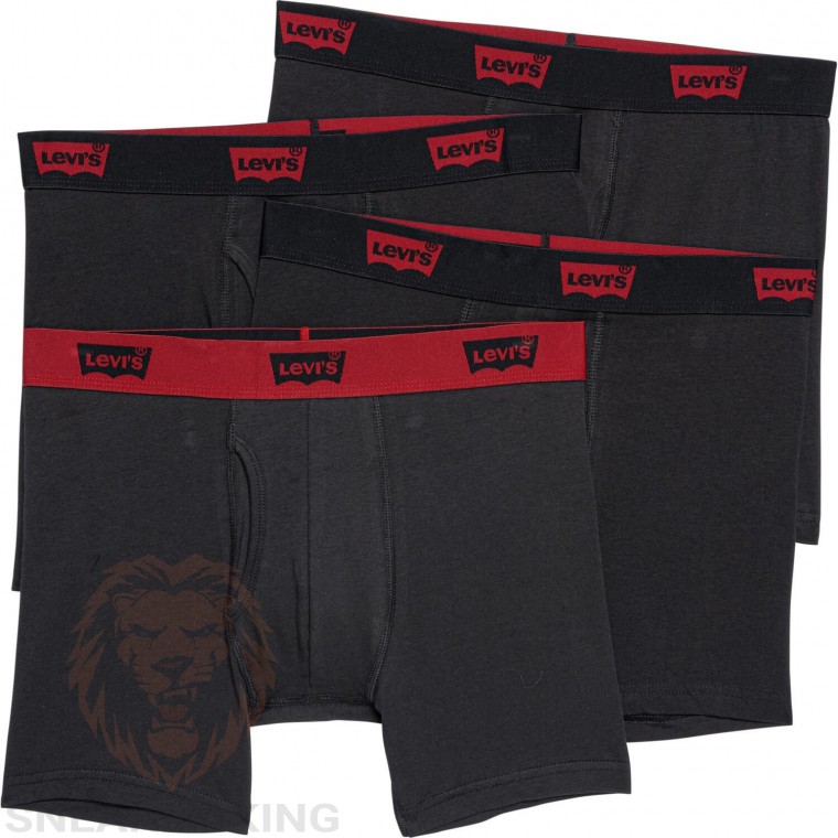 Набір чоловічої білизни Levi's Cotton Stretch Boxer Briefs - 4-Pack 4MB1462LW2